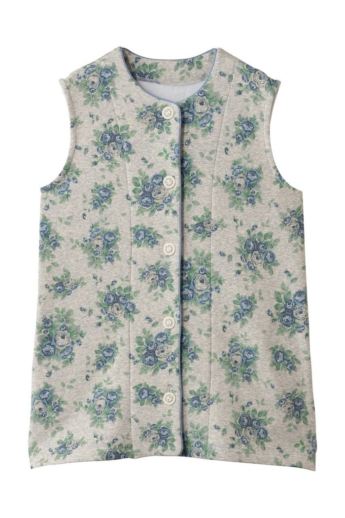 【キッドブルー/KID BLUE】の裏シャギーオータムローズベスト インテリア・キッズ・メンズ・レディースファッション・服の通販 founy(ファニー) https://founy.com/ ファッション Fashion レディースファッション Fashion for Women アウター Coat / Outerwear Collection レディースジャケット・軽アウター Jackets オータム Autumn Fashion ジャケット Jacket, Outerwear ストレッチ Stretch, Stretchy Fabric ベスト Vest, Waistcoat リラックス Relax, Relaxed Fit ローズ Rose, Rose Motif エレガント 上品 Elegant 新作・新入荷 New Arrivals / New In |ID: prp329100004701676 ipo3291000000033949051