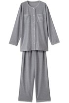 【キッドブルー/KID BLUE】のブランケットパイルパジャマ グレー|ID:prp329100004701679