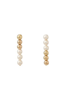 【プルミエ アロンディスモン/1er Arrondissement】 【Bijou R.I】メタリック×パールピアス(両耳)人気、トレンドファッション・服の通販 founy(ファニー) ファッション Fashion レディースファッション Fashion for Women ジュエリー Jewelry ファッションリング Fashion Rings イヤリング・フープ・ドロップタイプ Hoop, Drop & Clip Earrings イヤリング Earrings オケージョン Occasion Wear パーティ Party, Party Style パール Pearl, Pearl Accent メタリック Metallic, Shiny Finish モチーフ Motif, Design Theme リュクス Luxury, Elegant, High-End, Chic |ID:prp329100004703244