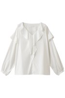 【ガリャルダガランテ/GALLARDAGALANTE】のラッフルフリルブラウス 人気、トレンドファッション・服の通販 founy(ファニー) ファッション Fashion レディースファッション Fashion for Women トップス・カットソー Cut & Sew Tops シャツ・ブラウス・オフィスカジュアル Elegant Blouses & Button-Ups スリーブ Sleeve, Long Sleeve / Short Sleeve チェック Check, Plaid, Tartan フェミニン Feminine, Girly ロング Long, Long-Length A/W・秋冬 Autumn/Winter |ID:prp329100004703254