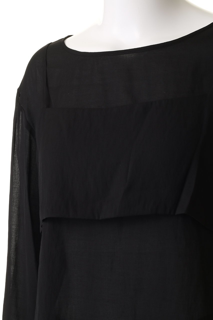 【ガリャルダガランテ/GALLARDAGALANTE】のビスチェレイヤードシャツ 人気、トレンドファッション・服の通販 founy(ファニー) 　ファッション　Fashion　レディースファッション　Fashion for Women　トップス・カットソー　Cut & Sew Tops　シャツ・ブラウス・オフィスカジュアル　Elegant Blouses & Button-Ups　ビスチェ　Bustiers & Corset Tops / Layered Bustier Style　インナー　Innerwear　シアー　Sheer, See-Through　ジャケット　Jacket, Outerwear　スリーブ　Sleeve, Long Sleeve / Short Sleeve　ビスチェ　Bustier, Corset Top　ロング　Long, Long-Length　新作・新入荷　New Arrivals / New In　other-5|ID: prp329100004703257 ipo3291000000033963033