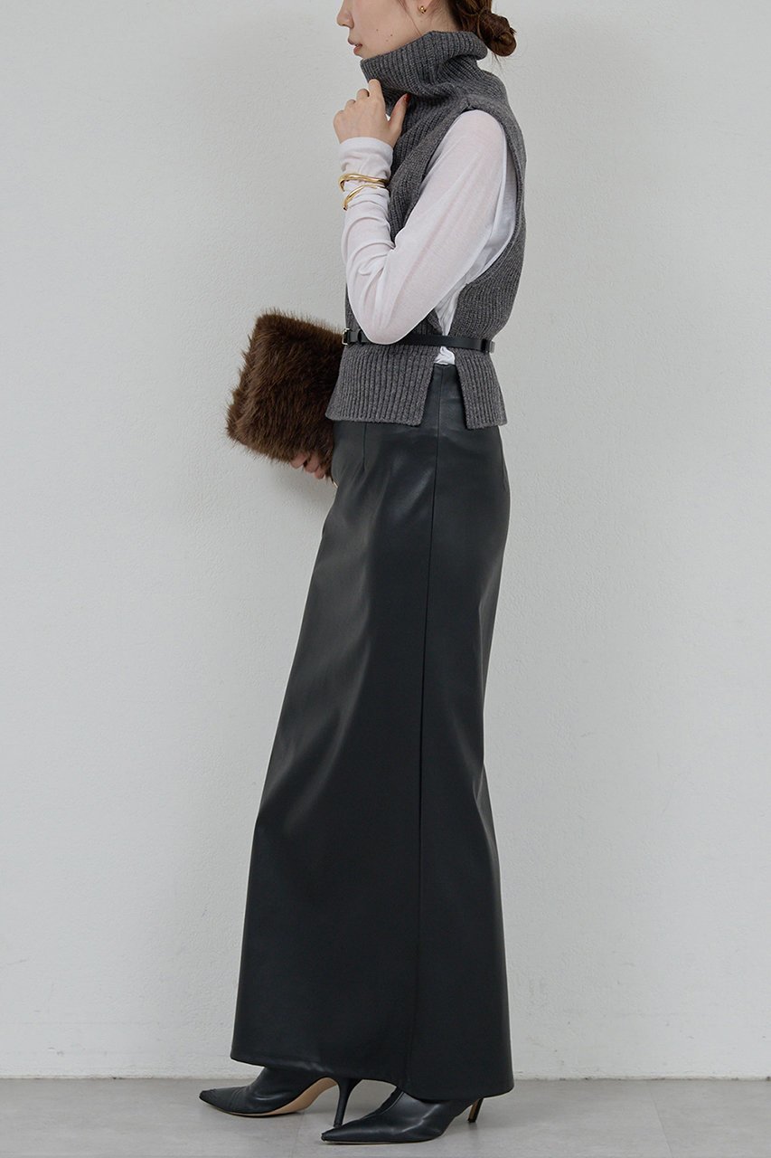 【ガリャルダガランテ/GALLARDAGALANTE】のレイヤードニットベスト 人気、トレンドファッション・服の通販 founy(ファニー) 　ファッション　Fashion　レディースファッション　Fashion for Women　トップス・カットソー　Cut & Sew Tops　ニット　Knit Tops & Sweaters　ベスト&ジレ / 重ね着スタイル　Vests & Gilets　カジュアルプルオーバー・ニットトップス　Pullovers & Knit Tops / Casual Pullovers　シンプル　Simple, Minimal　ハイネック　High Neck, Mock Neck　ベスト　Vest, Waistcoat　A/W・秋冬　Autumn/Winter　other-3|ID: prp329100004703258 ipo3291000000035677891