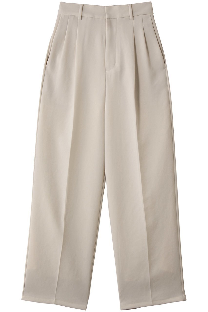 【ガリャルダガランテ/GALLARDAGALANTE】のジャージータックワイドパンツ インテリア・キッズ・メンズ・レディースファッション・服の通販 founy(ファニー) 　ファッション　Fashion　レディースファッション　Fashion for Women　パンツ　Pants & Trousers　ジャケット　Jacket, Outerwear　ストレート　Straight, Straight Cut　スマート　Smart, Elegant　セットアップ　Set-Up, Coordinated Outfit　センター　Center, Center Line　エレガント 上品　Elegant　アイボリー|ID: prp329100004703260 ipo3291000000033963046