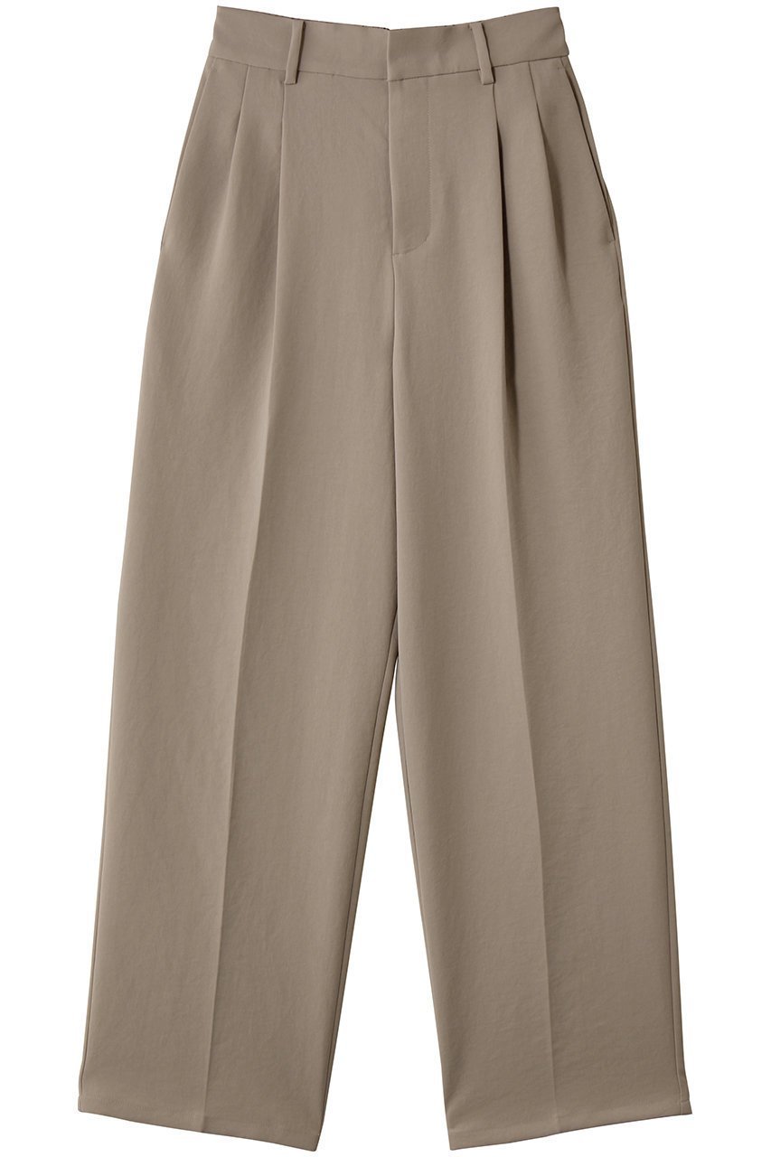 【ガリャルダガランテ/GALLARDAGALANTE】のジャージータックワイドパンツ インテリア・キッズ・メンズ・レディースファッション・服の通販 founy(ファニー) 　ファッション　Fashion　レディースファッション　Fashion for Women　パンツ　Pants & Trousers　ジャケット　Jacket, Outerwear　ストレート　Straight, Straight Cut　スマート　Smart, Elegant　セットアップ　Set-Up, Coordinated Outfit　センター　Center, Center Line　エレガント 上品　Elegant　グレージュ|ID: prp329100004703260 ipo3291000000033963047