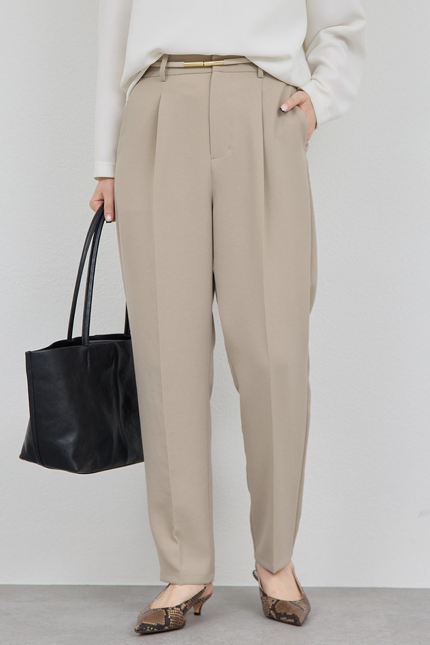 【ガリャルダガランテ/GALLARDAGALANTE】のジャージーテーパードパンツ 人気、トレンドファッション・服の通販 founy(ファニー) 　ファッション　Fashion　レディースファッション　Fashion for Women　パンツ　Pants & Trousers　センター　Center, Center Line　ロング　Long, Long-Length　定番　Standard, Basic Item　other-6|ID: prp329100004703262 ipo3291000000033995269