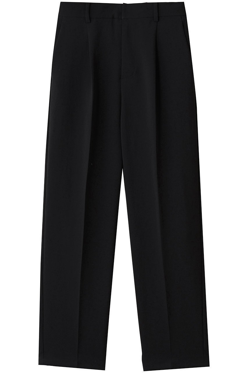 【ガリャルダガランテ/GALLARDAGALANTE】のジャージーテーパードパンツ インテリア・キッズ・メンズ・レディースファッション・服の通販 founy(ファニー) 　ファッション　Fashion　レディースファッション　Fashion for Women　パンツ　Pants & Trousers　センター　Center, Center Line　ロング　Long, Long-Length　定番　Standard, Basic Item　ブラック|ID: prp329100004703262 ipo3291000000035677904