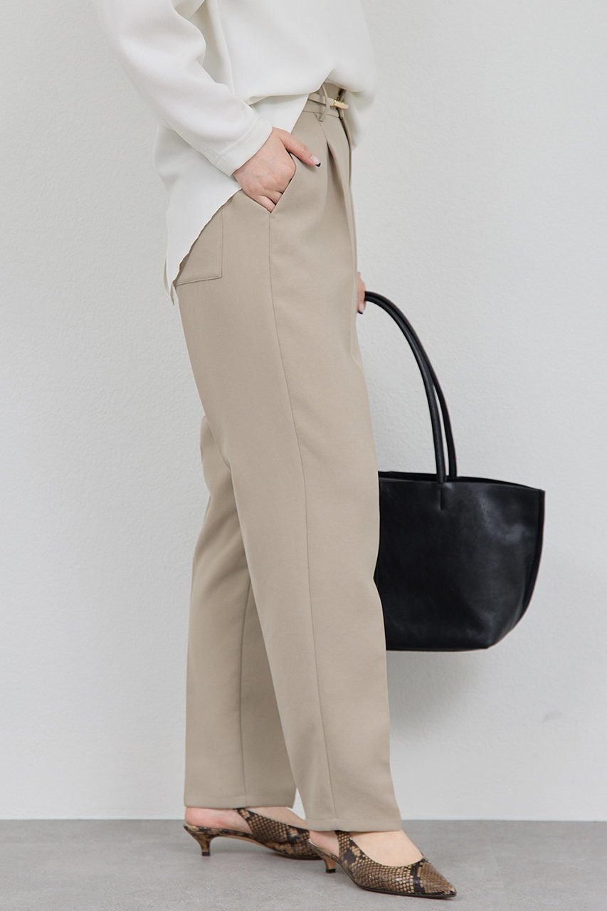 【ガリャルダガランテ/GALLARDAGALANTE】のジャージーテーパードパンツ 人気、トレンドファッション・服の通販 founy(ファニー) 　ファッション　Fashion　レディースファッション　Fashion for Women　パンツ　Pants & Trousers　センター　Center, Center Line　ロング　Long, Long-Length　定番　Standard, Basic Item　other-8|ID: prp329100004703262 ipo3291000000035677919