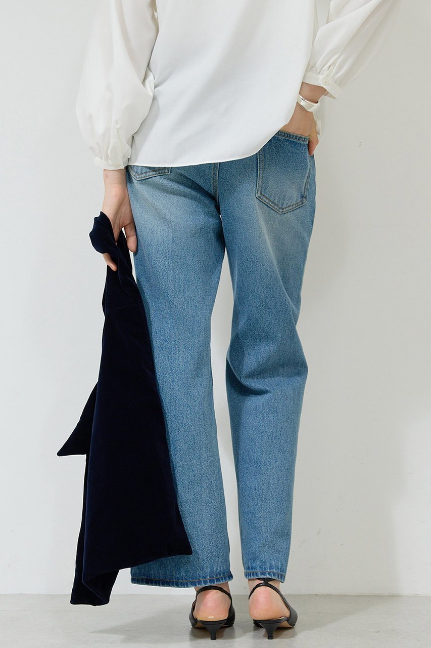 【ガリャルダガランテ/GALLARDAGALANTE】のセンタークリースフレアデニム 人気、トレンドファッション・服の通販 founy(ファニー) 　ファッション　Fashion　レディースファッション　Fashion for Women　パンツ　Pants & Trousers　デニム　Denim, Jeans Material　フレア　Flare, Flared　ロング　Long, Long-Length　other-6|ID: prp329100004703268 ipo3291000000033995273