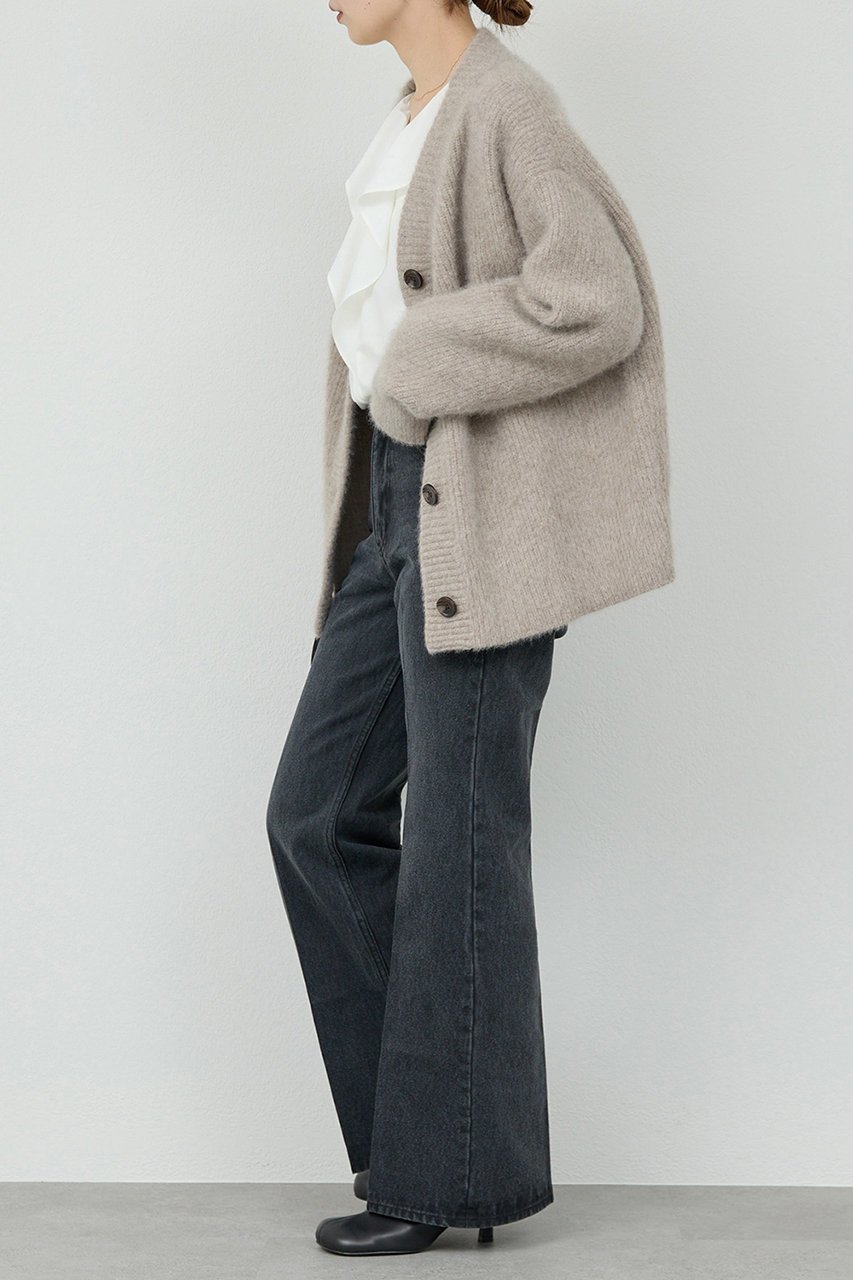 【ガリャルダガランテ/GALLARDAGALANTE】のセンタークリースフレアデニム 人気、トレンドファッション・服の通販 founy(ファニー) 　ファッション　Fashion　レディースファッション　Fashion for Women　パンツ　Pants & Trousers　デニム　Denim, Jeans Material　フレア　Flare, Flared　ロング　Long, Long-Length　other-8|ID: prp329100004703268 ipo3291000000035677959