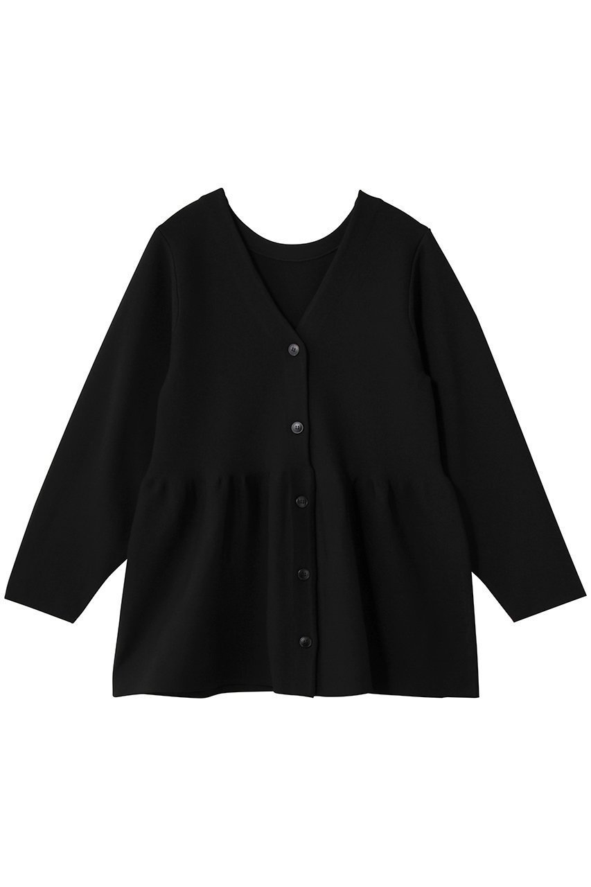 【ガリャルダガランテ/GALLARDAGALANTE】のペプラムロングカーデ 人気、トレンドファッション・服の通販 founy(ファニー) 　ファッション　Fashion　レディースファッション　Fashion for Women　トップス・カットソー　Cut & Sew Tops　ニット　Knit Tops & Sweaters　カーディガン・羽織り　Layered Style Cardigans　カーディガン　Cardigan, Knitwear　ペプラム　Peplum, Flared Hem　マニッシュ　Mannish, Boyish　新作・新入荷　New Arrivals / New In　 other-1|ID: prp329100004703270 ipo3291000000033963109