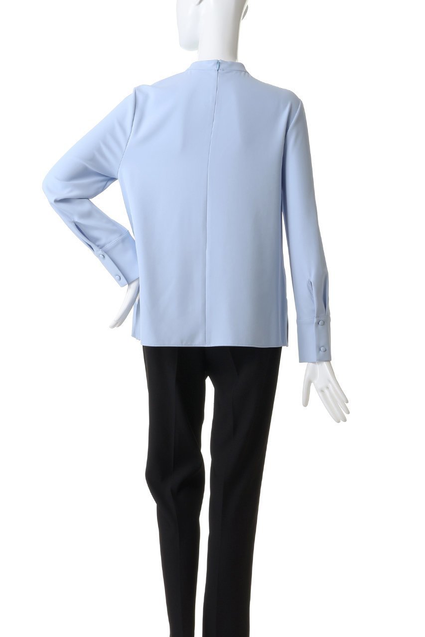 【アルアバイル/allureville】のDEFORM BOW ブラウス 人気、トレンドファッション・服の通販 founy(ファニー) 　ファッション　Fashion　レディースファッション　Fashion for Women　トップス・カットソー　Cut & Sew Tops　シャツ・ブラウス・オフィスカジュアル　Elegant Blouses & Button-Ups　インナー　Innerwear　シンプル　Simple, Minimal　ジャケット　Jacket, Outerwear　スリット　Slit, Slit Detail　スリーブ　Sleeve, Long Sleeve / Short Sleeve　ビジネス 仕事 通勤　Business / Work / Commuting　ロング　Long, Long-Length　新作・新入荷　New Arrivals / New In　other-4|ID: prp329100004703277 ipo3291000000033963155