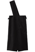 【プレインピープル/PLAIN PEOPLE】のフレンチリネンワンショルダーワンピース ブラック|ID:prp329100004703279