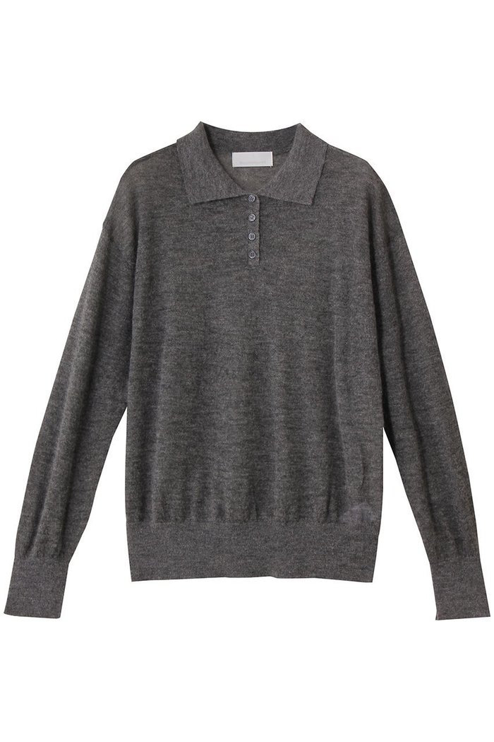 【ガリャルダガランテ/GALLARDAGALANTE】のシアーモヘヤポロニット インテリア・キッズ・メンズ・レディースファッション・服の通販 founy(ファニー) https://founy.com/ ファッション Fashion レディースファッション Fashion for Women トップス・カットソー Cut & Sew Tops ニット Knit Tops & Sweaters カジュアルプルオーバー・ニットトップス Pullovers & Knit Tops / Casual Pullovers シアー Sheer, See-Through シンプル Simple, Minimal トレンド Trend, Trending Now フェミニン Feminine, Girly ベビー Baby, Babywear |ID: prp329100004703280 ipo3291000000036227224