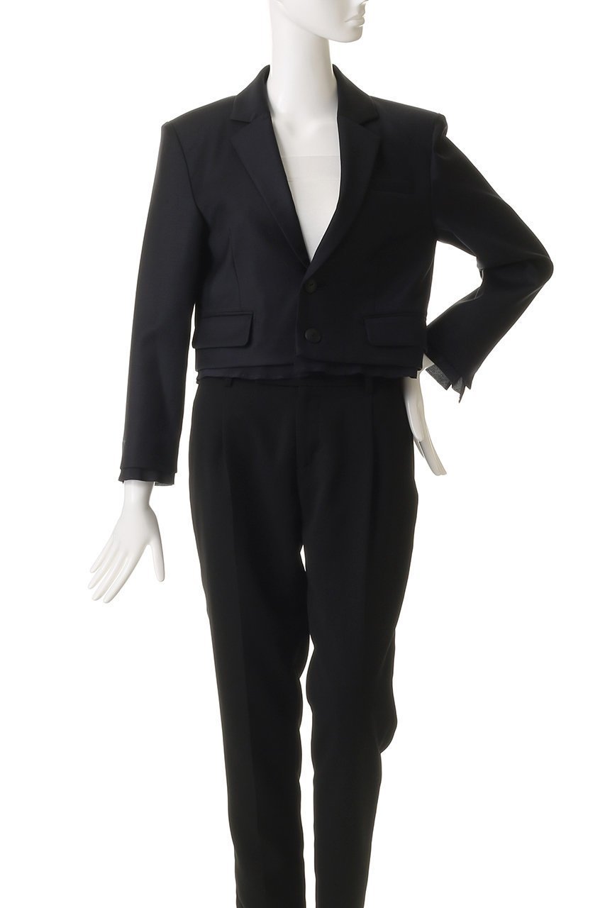 【サードマガジン/THIRD MAGAZINE】の#19 JACKET/ジャケット 人気、トレンドファッション・服の通販 founy(ファニー) 　ファッション　Fashion　レディースファッション　Fashion for Women　アウター　Coat / Outerwear Collection　レディースジャケット・軽アウター　Jackets　クロップド　Cropped, Short Length　シルク　Silk, 100% Silk　ジャケット　Jacket, Outerwear　セットアップ　Set-Up, Coordinated Outfit　other-2|ID: prp329100004703284 ipo3291000000035725535