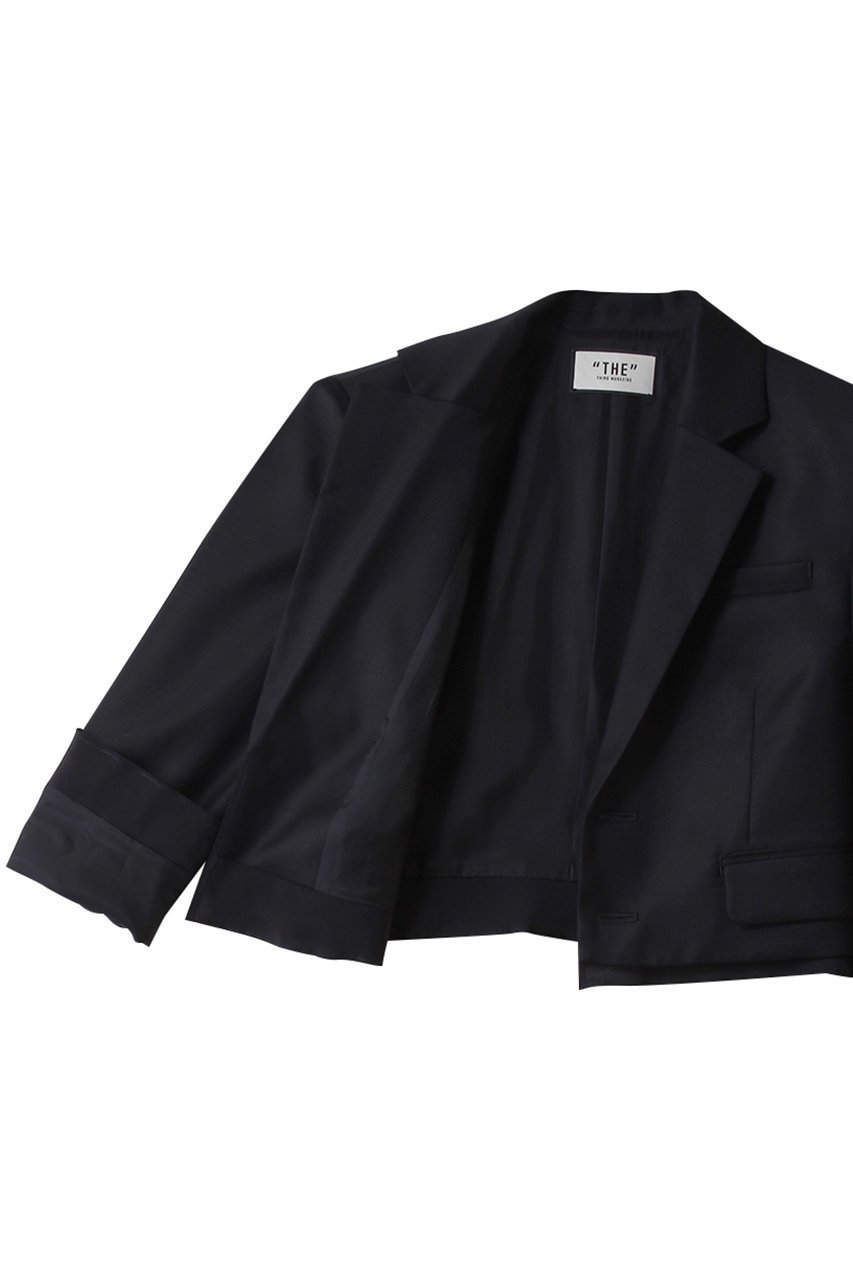 【サードマガジン/THIRD MAGAZINE】の#19 JACKET/ジャケット 人気、トレンドファッション・服の通販 founy(ファニー) 　ファッション　Fashion　レディースファッション　Fashion for Women　アウター　Coat / Outerwear Collection　レディースジャケット・軽アウター　Jackets　クロップド　Cropped, Short Length　シルク　Silk, 100% Silk　ジャケット　Jacket, Outerwear　セットアップ　Set-Up, Coordinated Outfit　other-6|ID: prp329100004703284 ipo3291000000035725542