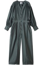 【プルミエ アロンディスモン/1er Arrondissement】のシルクコンビネゾン 人気、トレンドファッション・服の通販 founy(ファニー) ファッション Fashion レディースファッション Fashion for Women パンツ Pants & Trousers オーガンジー Organza Fabric ギャザー Gathered, Ruffled コンビネゾン Jumpsuit, All-in-One シルク Silk, 100% Silk リュクス Luxury, Elegant, High-End, Chic エレガント 上品 Elegant 新作・新入荷 New Arrivals / New In thumbnail グリーン|ID: prp329100004703297 ipo3291000000033963283