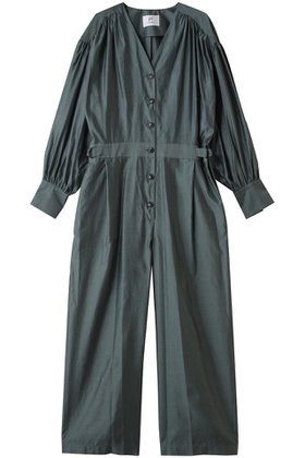 【プルミエ アロンディスモン/1er Arrondissement】 シルクコンビネゾン人気、トレンドファッション・服の通販 founy(ファニー) ファッション Fashion レディースファッション Fashion for Women パンツ Pants & Trousers オーガンジー Organza Fabric ギャザー Gathered, Ruffled コンビネゾン Jumpsuit, All-in-One シルク Silk, 100% Silk リュクス Luxury, Elegant, High-End, Chic エレガント 上品 Elegant |ID:prp329100004703297