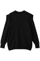 【プルミエ アロンディスモン/1er Arrondissement】の【LOWER】ニット 人気、トレンドファッション・服の通販 founy(ファニー) ファッション Fashion レディースファッション Fashion for Women トップス・カットソー Cut & Sew Tops ニット Knit Tops & Sweaters カジュアルプルオーバー・ニットトップス Pullovers & Knit Tops / Casual Pullovers 新作・新入荷 New Arrivals / New In thumbnail ブラック|ID: prp329100004703301 ipo3291000000033963315