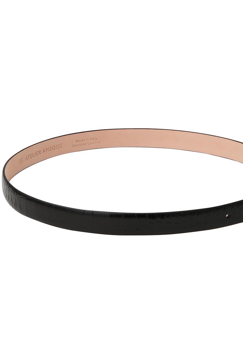 【プルミエ アロンディスモン/1er Arrondissement】の【ATELIER AMBOISE】型押しレザーベルト 人気、トレンドファッション・服の通販 founy(ファニー) ファッション Fashion レディースファッション Fashion for Women ベルト&ウエストマーク Belts & Waist Accessories なめらか Smooth, Silky Texture リュクス Luxury, Elegant, High-End, Chic other-3|ID: prp329100004703302 ipo3291000000035970456