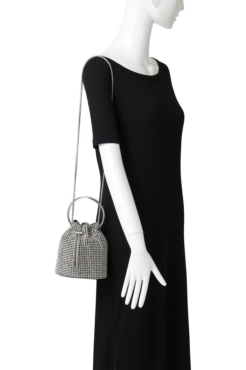 【アルアバイル/allureville】の【Loulou Willoughby】ビジュー巾着ショルダー A 人気、トレンドファッション・服の通販 founy(ファニー) 　ファッション　Fashion　レディースファッション　Fashion for Women　バッグ　Bags　おすすめ　Recommended / Our Picks　アクセサリー　Fashion Accessories　ショルダー　Shoulder, Shoulder Strap　チェーン　Chain, Chain Strap　バケツ　Bucket, Bucket Style　パーティ　Party, Party Style　ビジュー　Bijou, Jewel-like Accent　メタル　Metal, Metal Parts　巾着　Drawstring Bag, Kinchaku　新作・新入荷　New Arrivals / New In　other-2|ID: prp329100004703306 ipo3291000000033963363