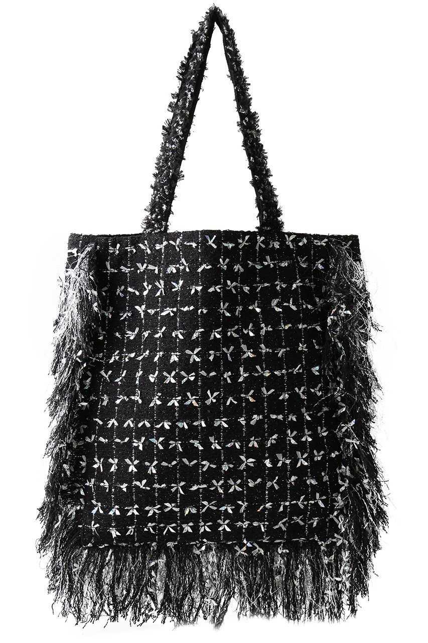 【ルール ロジェット/leur logette】のツイードフリンジバッグ 人気、トレンドファッション・服の通販 founy(ファニー) 　ファッション　Fashion　レディースファッション　Fashion for Women　バッグ　Bags　ツイード　Twill, Twill Weave　フランス　France, French　フリンジ　Fringe, Tassel　 other-1|ID: prp329100004703308 ipo3291000000035625901