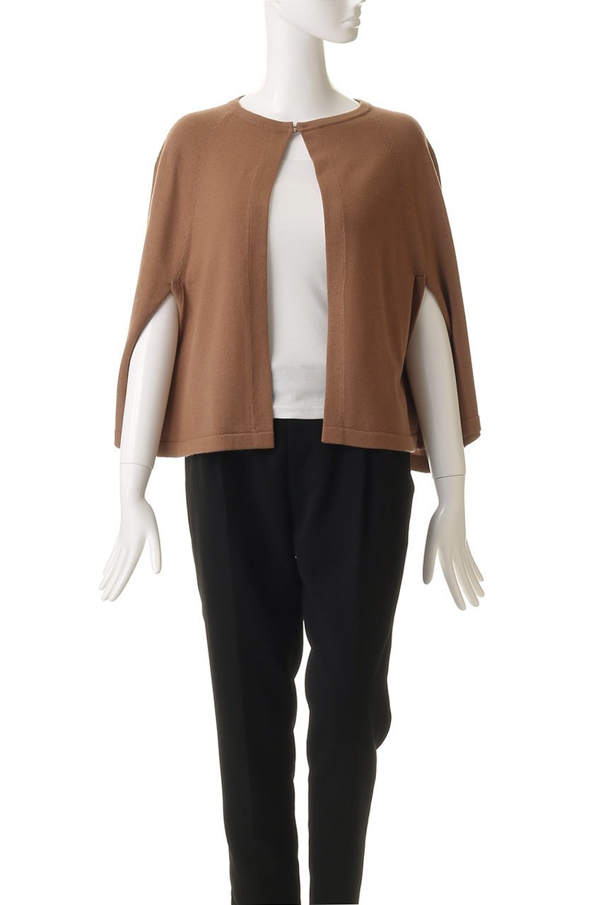 【ジェイドット/j.】のウルトラファインメリノマントカーディガン 人気、トレンドファッション・服の通販 founy(ファニー) 　ファッション　Fashion　レディースファッション　Fashion for Women　トップス・カットソー　Cut & Sew Tops　ニット　Knit Tops & Sweaters　カーディガン・羽織り　Layered Style Cardigans　カーディガン　Cardigan, Knitwear　シルケット　Silket, Silky Cotton　シンプル　Simple, Minimal　再入荷　Restock / Back in Stock　other-2|ID: prp329100004703315 ipo3291000000035596933