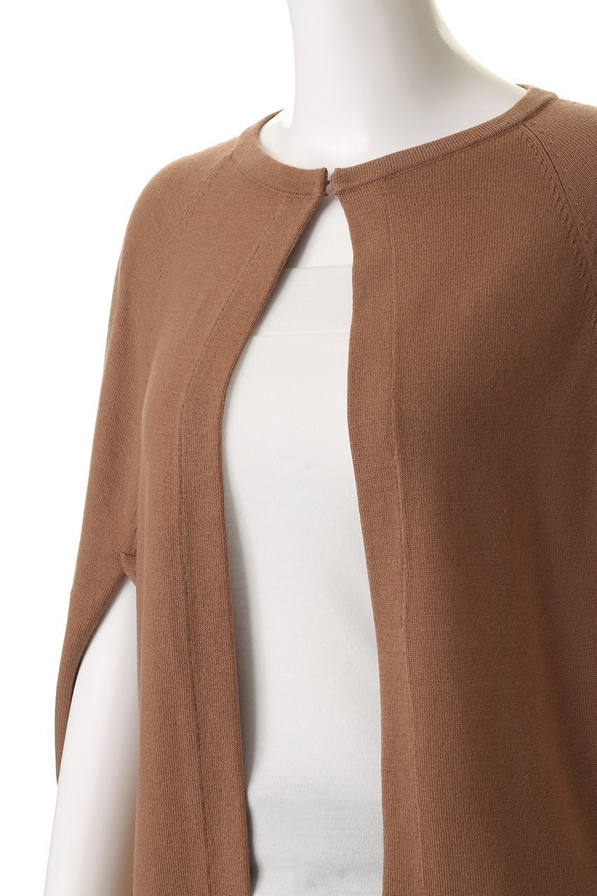 【ジェイドット/j.】のウルトラファインメリノマントカーディガン 人気、トレンドファッション・服の通販 founy(ファニー) 　ファッション　Fashion　レディースファッション　Fashion for Women　トップス・カットソー　Cut & Sew Tops　ニット　Knit Tops & Sweaters　カーディガン・羽織り　Layered Style Cardigans　カーディガン　Cardigan, Knitwear　シルケット　Silket, Silky Cotton　シンプル　Simple, Minimal　再入荷　Restock / Back in Stock　other-5|ID: prp329100004703315 ipo3291000000035596940