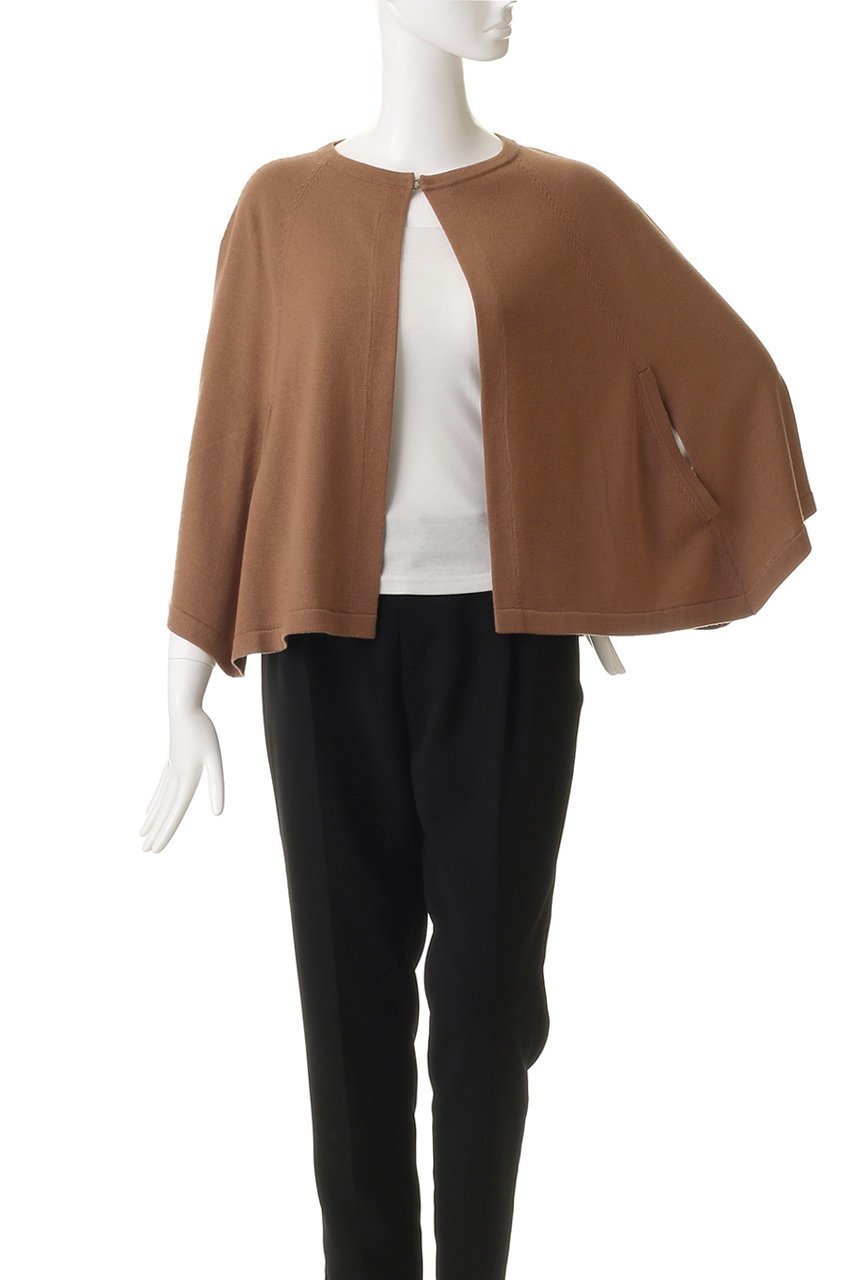 【ジェイドット/j.】のウルトラファインメリノマントカーディガン 人気、トレンドファッション・服の通販 founy(ファニー) 　ファッション　Fashion　レディースファッション　Fashion for Women　トップス・カットソー　Cut & Sew Tops　ニット　Knit Tops & Sweaters　カーディガン・羽織り　Layered Style Cardigans　カーディガン　Cardigan, Knitwear　シルケット　Silket, Silky Cotton　シンプル　Simple, Minimal　再入荷　Restock / Back in Stock　other-6|ID: prp329100004703315 ipo3291000000035596942