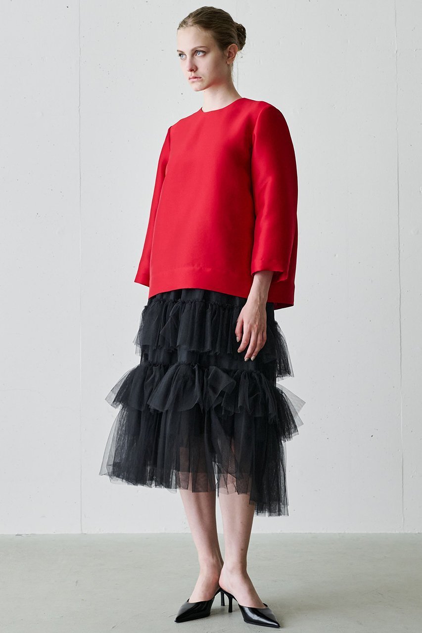 【ジェイドット/j.】のオクタダブルクロスバックコクーンブラウス 人気、トレンドファッション・服の通販 founy(ファニー) ファッション Fashion レディースファッション Fashion for Women トップス・カットソー Cut & Sew Tops シャツ・ブラウス・オフィスカジュアル Elegant Blouses & Button-Ups バッグ Bags シンプル Simple, Minimal スリーブ Sleeve, Long Sleeve / Short Sleeve パーティ Party, Party Style フォルム Silhouette, Form ロング Long, Long-Length other-7|ID: prp329100004703319 ipo3291000000034016974