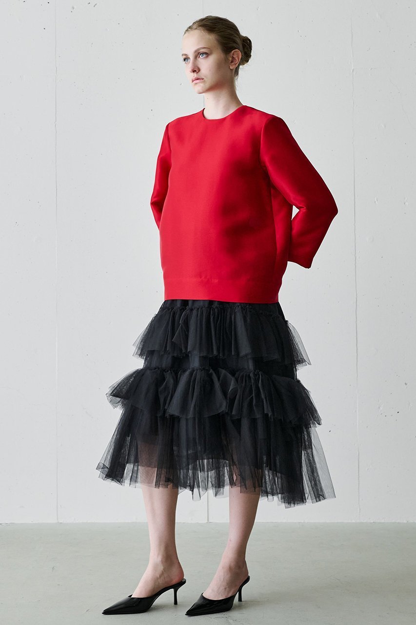 【ジェイドット/j.】のオクタダブルクロスバックコクーンブラウス 人気、トレンドファッション・服の通販 founy(ファニー) ファッション Fashion レディースファッション Fashion for Women トップス・カットソー Cut & Sew Tops シャツ・ブラウス・オフィスカジュアル Elegant Blouses & Button-Ups バッグ Bags シンプル Simple, Minimal スリーブ Sleeve, Long Sleeve / Short Sleeve パーティ Party, Party Style フォルム Silhouette, Form ロング Long, Long-Length other-8|ID: prp329100004703319 ipo3291000000034016975