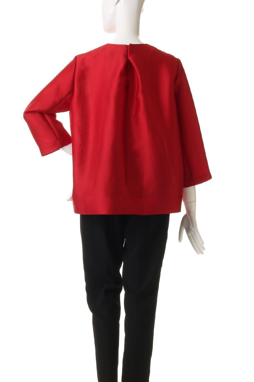 【ジェイドット/j.】のオクタダブルクロスバックコクーンブラウス 人気、トレンドファッション・服の通販 founy(ファニー) 　ファッション　Fashion　レディースファッション　Fashion for Women　トップス・カットソー　Cut & Sew Tops　シャツ・ブラウス・オフィスカジュアル　Elegant Blouses & Button-Ups　バッグ　Bags　シンプル　Simple, Minimal　スリーブ　Sleeve, Long Sleeve / Short Sleeve　パーティ　Party, Party Style　フォルム　Silhouette, Form　ロング　Long, Long-Length　other-4|ID: prp329100004703319 ipo3291000000036344515