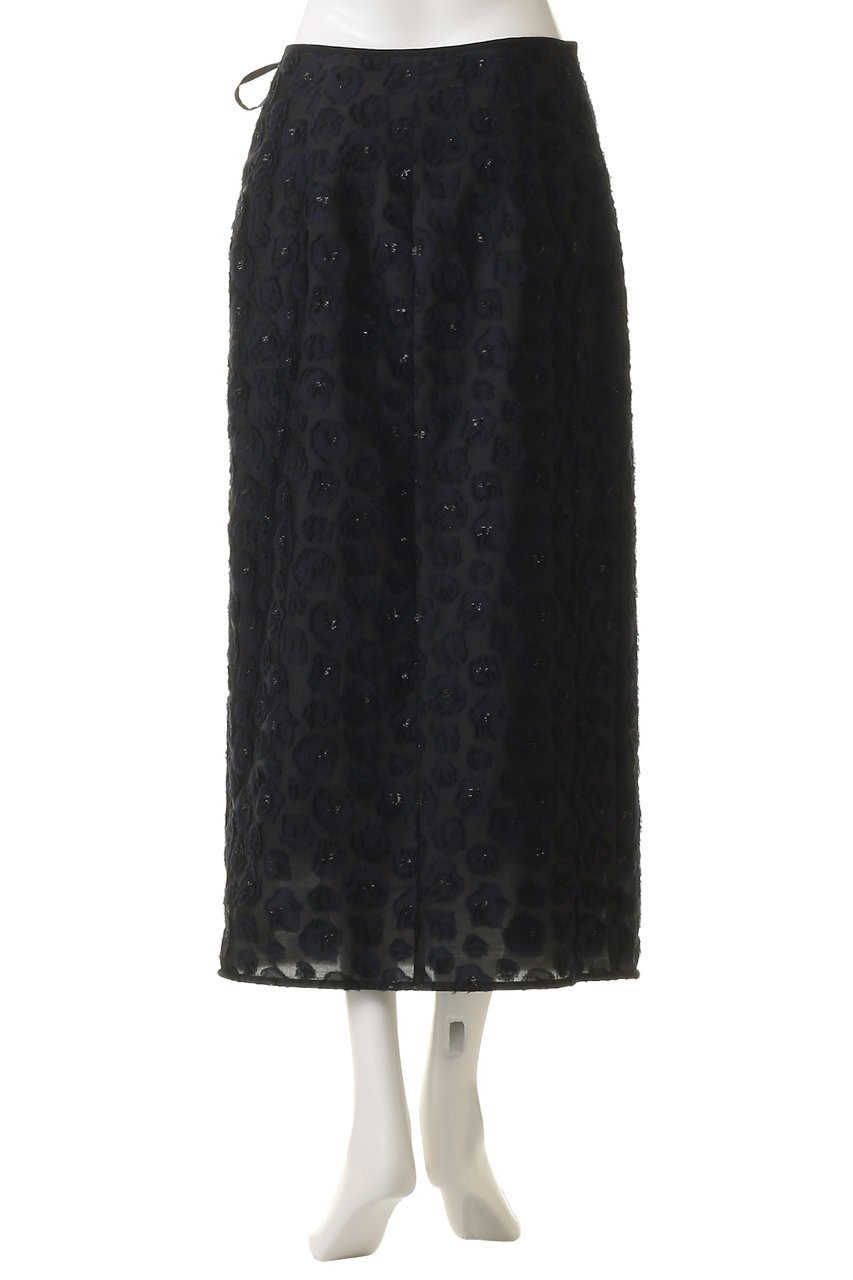 【デパリエ/DEPAREILLE】のラメフラワージャカードスカート 人気、トレンドファッション・服の通販 founy(ファニー) 　ファッション　Fashion　レディースファッション　Fashion for Women　スカート　Skirts　ロングスカート　Long Skirts / Maxi & Midi Skirts　おすすめ　Recommended / Our Picks　セットアップ　Set-Up, Coordinated Outfit　フラワー　Flower, Floral　ランダム　Random, Irregular　リボン　Ribbon, Bow　ロング　Long, Long-Length　other-4|ID: prp329100004703322 ipo3291000000035677986