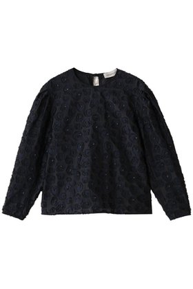 【デパリエ/DEPAREILLE】 ラメフラワージャカードブラウス人気、トレンドファッション・服の通販 founy(ファニー) ファッション Fashion レディースファッション Fashion for Women トップス・カットソー Cut & Sew Tops シャツ・ブラウス・オフィスカジュアル Elegant Blouses & Button-Ups おすすめ Recommended / Our Picks スリット Slit, Slit Detail スリーブ Sleeve, Long Sleeve / Short Sleeve セットアップ Set-Up, Coordinated Outfit パーティ Party, Party Style フラワー Flower, Floral ランダム Random, Irregular リボン Ribbon, Bow ロング Long, Long-Length 再入荷 Restock / Back in Stock |ID:prp329100004703323