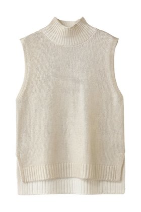 【ミズイロ インド/mizuiro ind】のfoil printing high neck vest ベスト 人気、トレンドファッション・服の通販 founy(ファニー) ファッション Fashion レディースファッション Fashion for Women トップス・カットソー Cut & Sew Tops ニット Knit Tops & Sweaters ベスト&ジレ / 重ね着スタイル Vests & Gilets カジュアルプルオーバー・ニットトップス Pullovers & Knit Tops / Casual Pullovers シンプル Simple, Minimal プリント Print, Printed Pattern ベスト Vest, Waistcoat 新作・新入荷 New Arrivals / New In 無地 Plain, Solid Color A/W・秋冬 Autumn/Winter |ID:prp329100004703328