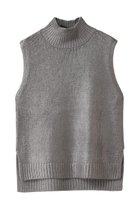 【ミズイロ インド/mizuiro ind】のfoil printing high neck vest ベスト 人気、トレンドファッション・服の通販 founy(ファニー) ファッション Fashion レディースファッション Fashion for Women トップス・カットソー Cut & Sew Tops ニット Knit Tops & Sweaters ベスト&ジレ / 重ね着スタイル Vests & Gilets カジュアルプルオーバー・ニットトップス Pullovers & Knit Tops / Casual Pullovers シンプル Simple, Minimal プリント Print, Printed Pattern ベスト Vest, Waistcoat 新作・新入荷 New Arrivals / New In 無地 Plain, Solid Color A/W・秋冬 Autumn/Winter thumbnail gray|ID: prp329100004703328 ipo3291000000033963561