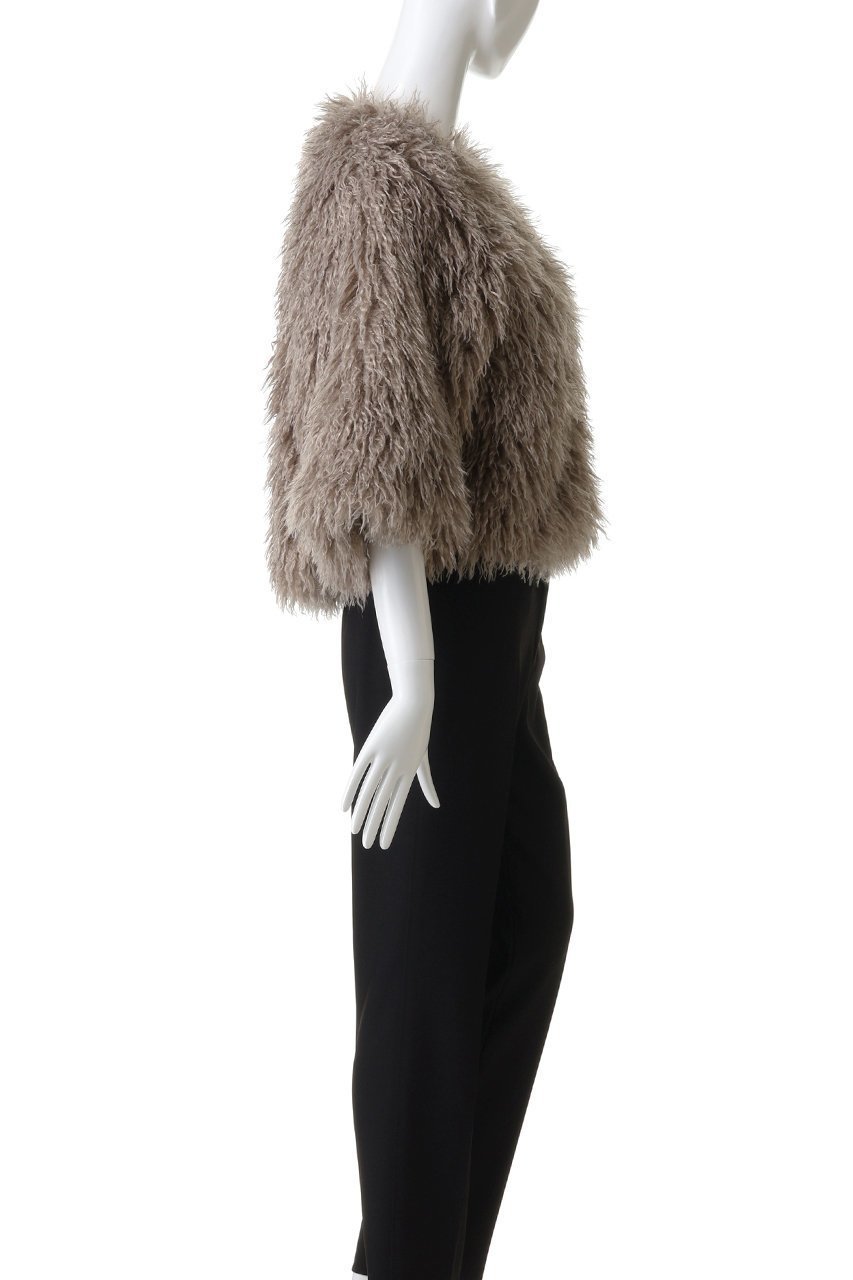 【スリー ドッツ/three dots】のウェイビーファー ジャケット 人気、トレンドファッション・服の通販 founy(ファニー) 　ファッション　Fashion　レディースファッション　Fashion for Women　アウター　Coat / Outerwear Collection　レディースジャケット・軽アウター　Jackets　ジャケット　Jacket, Outerwear　バランス　Balance, Style Balance　other-3|ID: prp329100004703333 ipo3291000000035970517