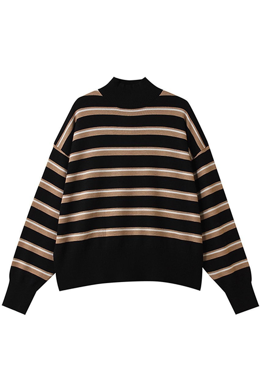 【スリー ドッツ/three dots】のウールアウトフィット タートル インテリア・キッズ・メンズ・レディースファッション・服の通販 founy(ファニー) 　ファッション　Fashion　レディースファッション　Fashion for Women　トップス・カットソー　Cut & Sew Tops　ニット　Knit Tops & Sweaters　カジュアルプルオーバー・ニットトップス　Pullovers & Knit Tops / Casual Pullovers　おすすめ　Recommended / Our Picks　インナー　Innerwear　シンプル　Simple, Minimal　セットアップ　Set-Up, Coordinated Outfit　タートル　Turtleneck, Turtle Collar　ハイネック　High Neck, Mock Neck　新作・新入荷　New Arrivals / New In　ブラック/ベージュ|ID: prp329100004703336 ipo3291000000033963644