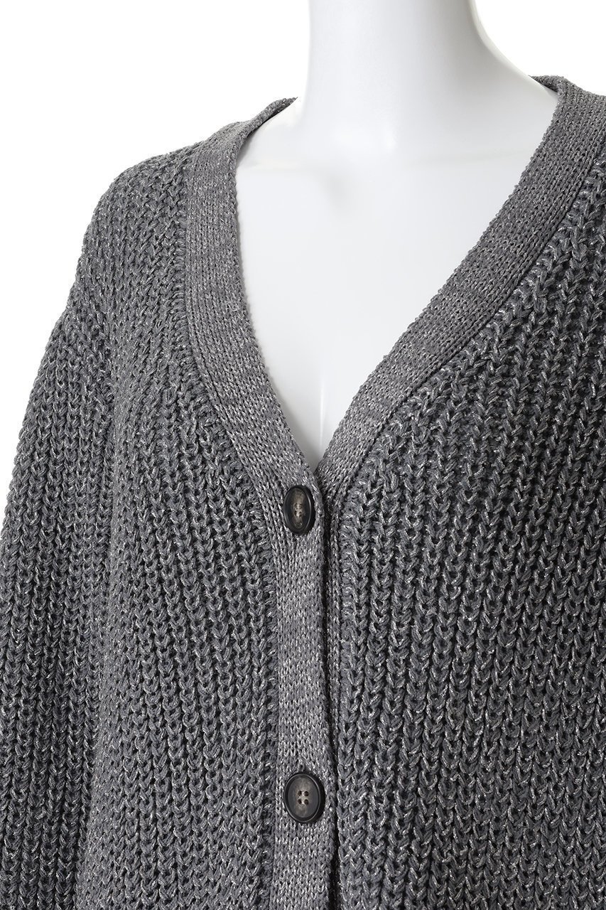 【スリー ドッツ/three dots】のスパークリングセーター カーディガン 人気、トレンドファッション・服の通販 founy(ファニー) 　ファッション　Fashion　レディースファッション　Fashion for Women　トップス・カットソー　Cut & Sew Tops　ニット　Knit Tops & Sweaters　カーディガン・羽織り　Layered Style Cardigans　カーディガン　Cardigan, Knitwear　シンプル　Simple, Minimal　再入荷　Restock / Back in Stock　other-5|ID: prp329100004703337 ipo3291000000035543000