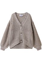 【スリー ドッツ/three dots】のスパークリングセーター カーディガン オフマルチ|ID: prp329100004703337 ipo3291000000036065807