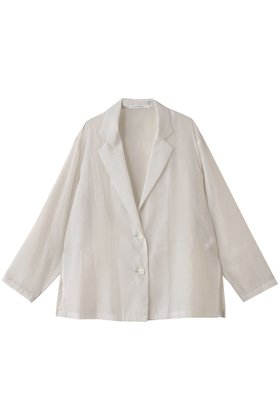 【ミディウミソリッド/MIDIUMISOLID】 シアーシャツジャケット人気、トレンドファッション・服の通販 founy(ファニー) ファッション Fashion レディースファッション Fashion for Women アウター Coat / Outerwear Collection レディースジャケット・軽アウター Jackets オーガンジー Organza Fabric シンプル Simple, Minimal ジャケット Jacket, Outerwear スリット Slit, Slit Detail エレガント 上品 Elegant |ID:prp329100004703341