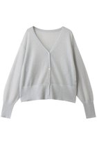 【スリー ドッツ/three dots】のスーパーキッドモヘヤミックス カーディガン ライトグレー|ID: prp329100004703343 ipo3291000000036065813