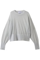 【スリー ドッツ/three dots】のスーパーキッドモヘヤミックス トップ ライトグレー|ID: prp329100004703344 ipo3291000000035725706