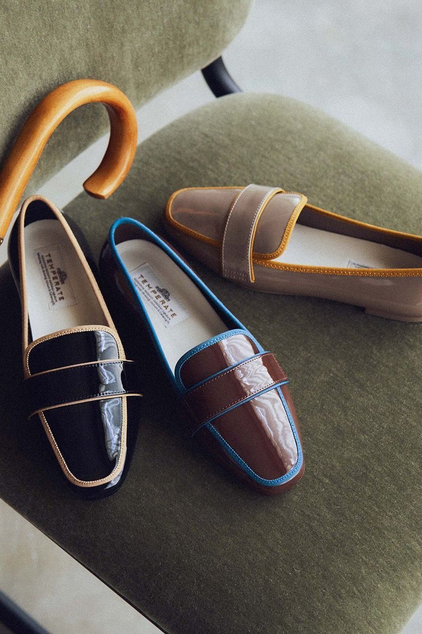 【テンパレイト/TEMPERATE】のIVY バイカラースリッポン(レイン対応) 人気、トレンドファッション・服の通販 founy(ファニー) 　ファッション　Fashion　レディースファッション　Fashion for Women　シューズ　Shoes, Footwear　スリッポン　Slip-On, Loafer　マニッシュ　Mannish, Boyish　ラバー　Rubber, Rubber Sole　レイン　Rain, Rainproof　エレガント 上品　Elegant　other-2|ID: prp329100004703354 ipo3291000000036344040