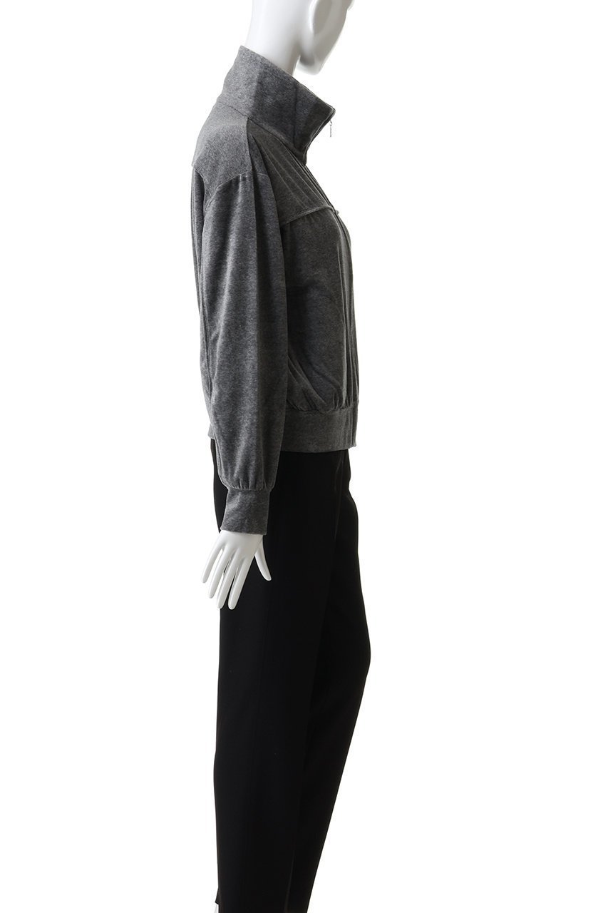 【スリー ドッツ/three dots】のコットンベロア ジップアップブルゾン 人気、トレンドファッション・服の通販 founy(ファニー) 　ファッション　Fashion　レディースファッション　Fashion for Women　アウター　Coat / Outerwear Collection　レディースジャケット・軽アウター　Jackets　ブルゾンジャケット・スポーティアウター　Blouson Jackets　ギャザー　Gathered, Ruffled　ジャケット　Jacket, Outerwear　スポーティ　Sporty, Casual Athletic　ブルゾン　Blouson, Bomber Jacket　ベロア　Velour, Soft Velvet　新作・新入荷　New Arrivals / New In　other-3|ID: prp329100004703356 ipo3291000000033963781