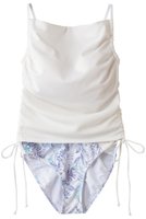 【レイール/Reir】の【San-ai Resort】ワコール定番商品カップ使用 GHIカップ対応 ドレープワイヤーキャミ水着 人気、トレンドファッション・服の通販 founy(ファニー) ファッション Fashion レディースファッション Fashion for Women 水着 Swimwear レディース水着・ビーチウェア Swimwear & Beachwear 2025年 2025 2025-2026秋冬・A/W Autumn/Winter 2025–26 AW25–26 キャミ Camisole, Cami Top ギャザー Gathered, Ruffled クール Cool, Chic ショーツ Shorts, Short Pants ストレッチ Stretch, Stretchy Fabric スポーツ Sports, Activewear ドレープ Drape, Draping Fabric ビキニ Bikini, Two-Piece Swimsuit プリント Print, Printed Pattern リゾート Resort, Vacation Style リーフ Leaf, Botanical Leaf ワイヤー Wire, Wired Bra 定番 Standard, Basic Item 水着 Swimsuit, Swimwear A/W・秋冬 Autumn/Winter |ID:prp329100004703360