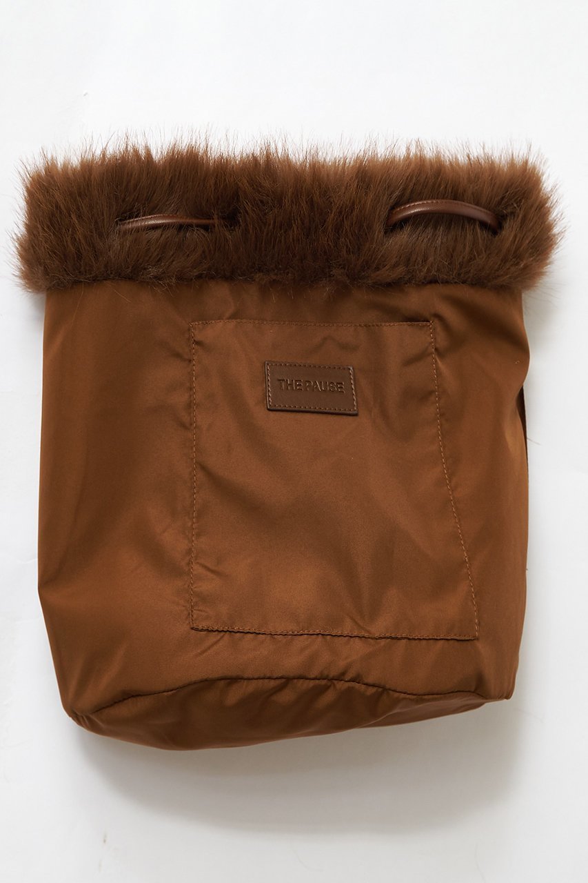 【ウィムガゼット/Whim Gazette】の【THE PAUSE】フェイクファードロストバッグ 人気、トレンドファッション・服の通販 founy(ファニー) 　ファッション　Fashion　レディースファッション　Fashion for Women　バッグ　Bags　ヴィンテージ　Vintage Style　グラデーション　Gradient, Ombre　巾着　Drawstring Bag, Kinchaku　ショルダー　Shoulder, Shoulder Strap　フェイクファー　Faux Fur, Imitation Fur　ワーク　Workwear, Utility Style　A/W・秋冬　Autumn/Winter　再入荷　Restock / Back in Stock　other-8|ID: prp329100004703571 ipo3291000000035563827