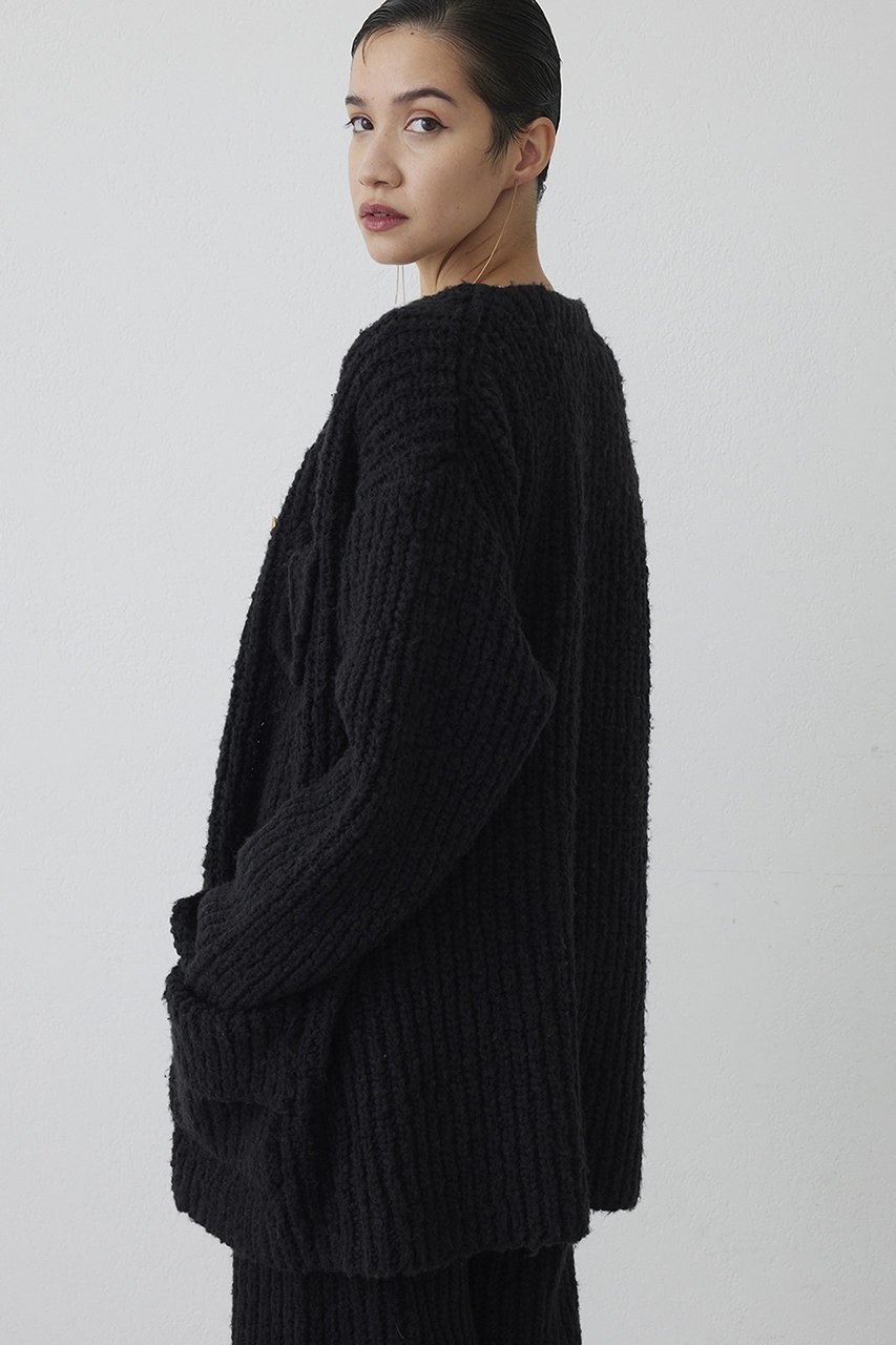 【ウィムガゼット/Whim Gazette】の【THE PAUSE】ニットボタンジャケット 人気、トレンドファッション・服の通販 founy(ファニー) 　ファッション　Fashion　レディースファッション　Fashion for Women　アウター　Coat / Outerwear Collection　レディースジャケット・軽アウター　Jackets　おすすめ　Recommended / Our Picks　クラシカル　Classical, Vintage-Inspired　シンプル　Simple, Minimal　ジャケット　Jacket, Outerwear　セットアップ　Set-Up, Coordinated Outfit　フロント　Front, Front Design　ボトム　Bottoms, Lower Wear　ポケット　Pocket, Pocket Detail　ミックス　Mix, Mixed Style　冬　Winter / This Winter　秋　Autumn　other-2|ID: prp329100004703574 ipo3291000000035504426