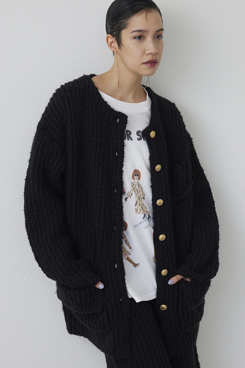 【ウィムガゼット/Whim Gazette】の【THE PAUSE】ニットボタンジャケット 人気、トレンドファッション・服の通販 founy(ファニー) 　ファッション　Fashion　レディースファッション　Fashion for Women　アウター　Coat / Outerwear Collection　レディースジャケット・軽アウター　Jackets　おすすめ　Recommended / Our Picks　クラシカル　Classical, Vintage-Inspired　シンプル　Simple, Minimal　ジャケット　Jacket, Outerwear　セットアップ　Set-Up, Coordinated Outfit　フロント　Front, Front Design　ボトム　Bottoms, Lower Wear　ポケット　Pocket, Pocket Detail　ミックス　Mix, Mixed Style　冬　Winter / This Winter　秋　Autumn　other-4|ID: prp329100004703574 ipo3291000000035504428