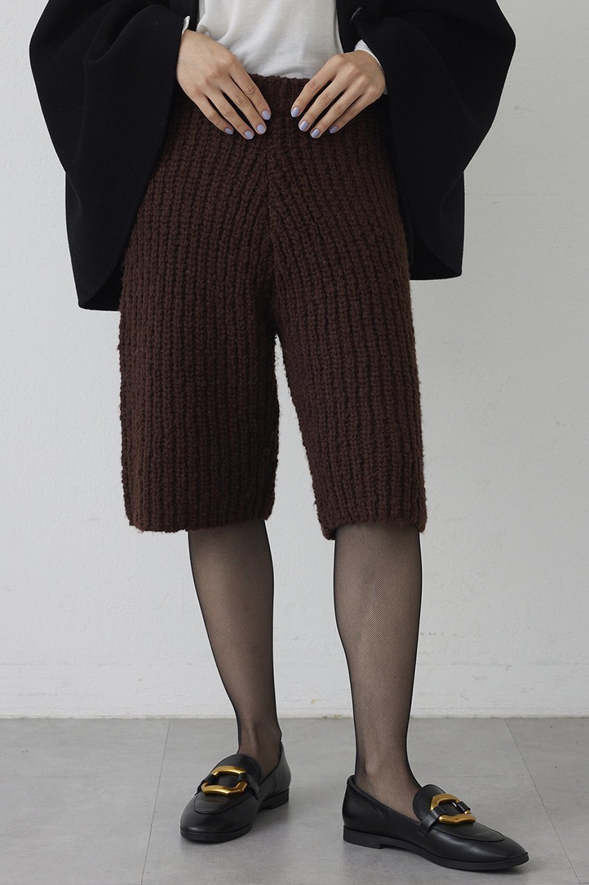 【ウィムガゼット/Whim Gazette】の【THE PAUSE】ニットハーフパンツ 人気、トレンドファッション・服の通販 founy(ファニー) 　ファッション　Fashion　レディースファッション　Fashion for Women　パンツ　Pants & Trousers　ショートパンツ・ハーフパンツ　High-Waisted & Relaxed Shorts　おすすめ　Recommended / Our Picks　クラシカル　Classical, Vintage-Inspired　シューズ　Shoes, Footwear　ショート　Short, Short Length　セットアップ　Set-Up, Coordinated Outfit　ミックス　Mix, Mixed Style　新作・新入荷　New Arrivals / New In　other-6|ID: prp329100004703577 ipo3291000000033965448