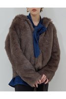 【ガリャルダガランテ/GALLARDAGALANTE】のフェイクファーフーディーブルゾン 人気、トレンドファッション・服の通販 founy(ファニー) ファッション Fashion レディースファッション Fashion for Women アウター Coat / Outerwear Collection レディースジャケット・軽アウター Jackets ブルゾンジャケット・スポーティアウター Blouson Jackets エレガント 上品 Elegant ジャケット Jacket, Outerwear フェイクファー Faux Fur, Imitation Fur ブルゾン Blouson, Bomber Jacket ボトム Bottoms, Lower Wear ワンポイント One Point, Statement Accent 新作・新入荷 New Arrivals / New In |ID:prp329100004703580